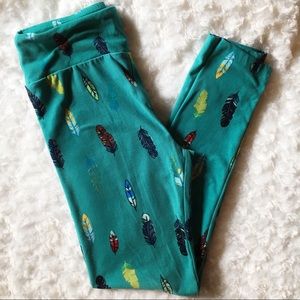Lularoe Feather Leggings